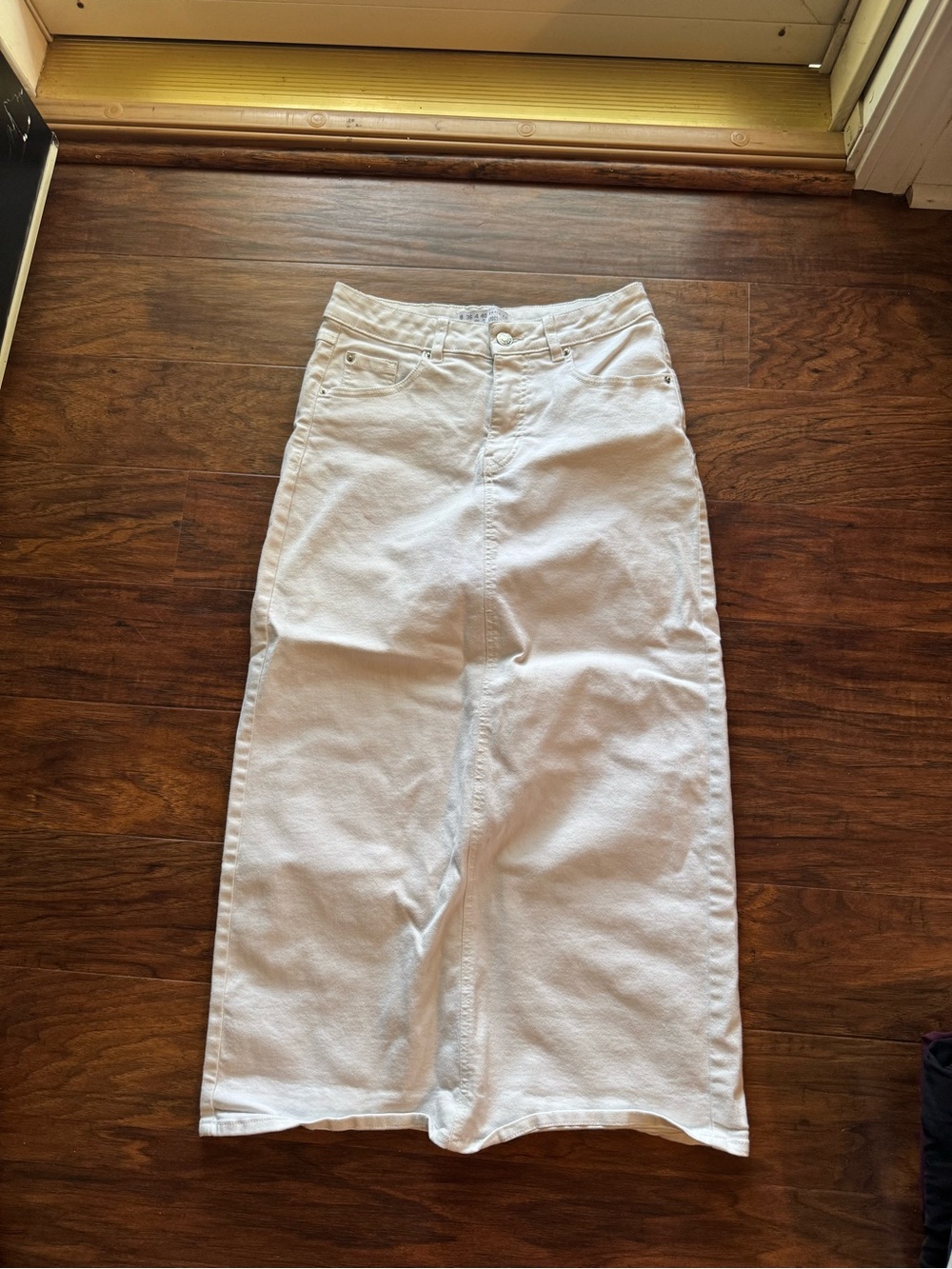 Women’s ankle length skirt - ivory